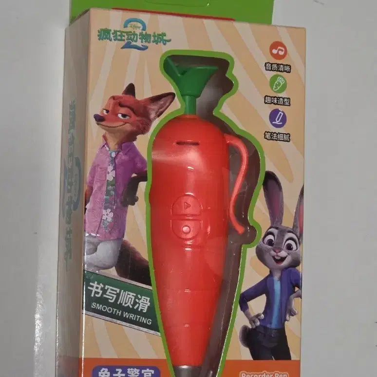 [BUNJANG] Zootopia Nick and Judy Carrot Pen / 주토피아 닉주디 당근펜