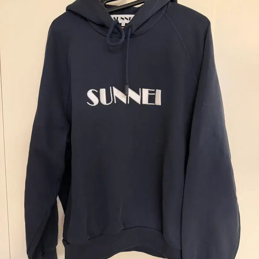 [BUNJANG] SUNNEI Navy Hoodie L / SUNNEI 써네이 후드티 네이비 L
