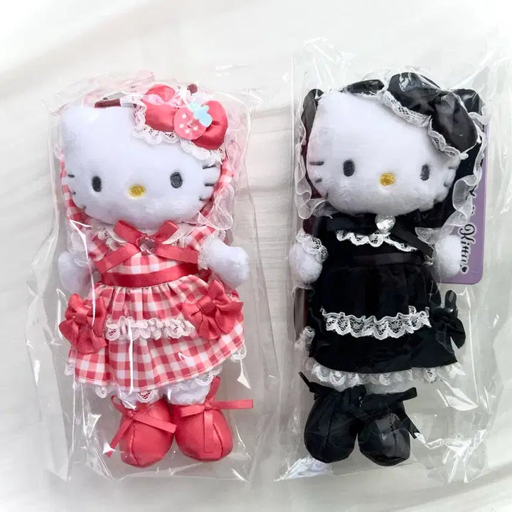 [BUNJANG] Sanrio Hello Kitty Long-Legged Lolita Mascot Doll Keychain / 산리오 헬로키티 롱다리키티 로리타 마스코트 인형 키링
