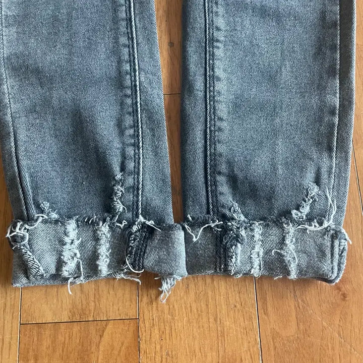 [BUNJANG] Darimi Jeans Damaged Washing Skinny Jeans / 다리미 진스 데미지 워싱 스키니진