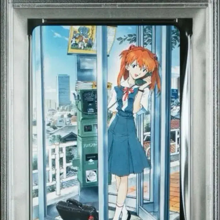 [BUNJANG] Evangelion Asuka Phone Card PSA 10 / 에반게리온 아스카 폰카드 PSA 10