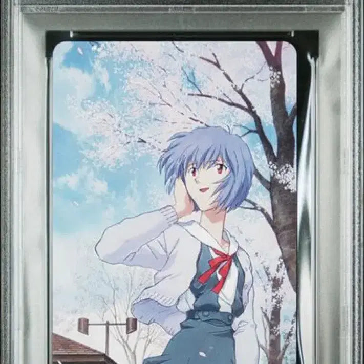 [BUNJANG] Evangelion Ayanami Rei Phone Card PSA 10 / 에반게리온 아야나미 레이 전화카드 PSA 10
