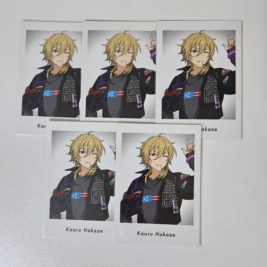 [BUNJANG] Ensemble Stars Kaoru Cover Song Photo Cards Bundle Set / 앙스타 카오루 커버송 파샷츠 5장 일괄