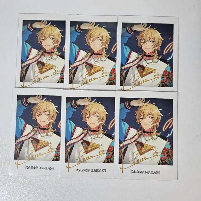 [BUNJANG] Ensemble Stars Kaoru 7th Anniversary Photo Cards Bundle Set / 앙스타 카오루 7주년 파샷츠 6장 일괄