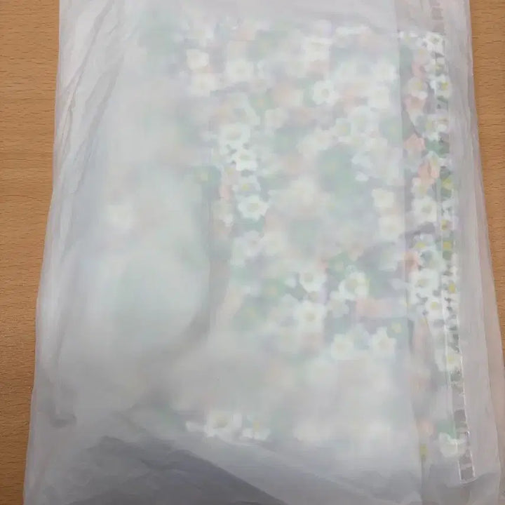 [BUNJANG] EMIS Pastel Flower Corduroy Eco Bag Yellow Green / 이미스 파스텔플라워코듀로이 에코백