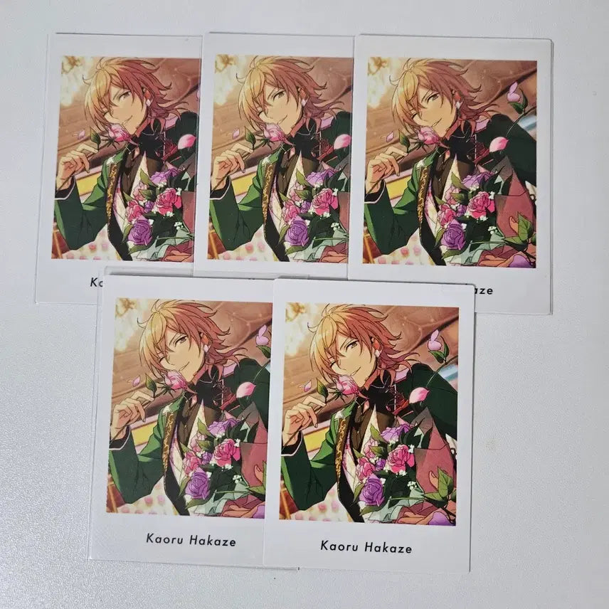 [BUNJANG] Ensemble Stars Kaoru Shuffle Shot 5 Photocard Bundle Set / 앙스타 카오루 셔플 파샷츠 5장 일괄 에투제