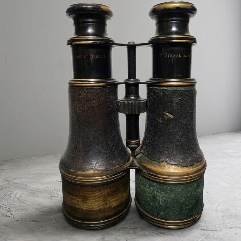 [BUNJANG] Lemaire Fabt Signal Service Binoculars / 앤틱 수집품 <르메르 파비 쌍안경>