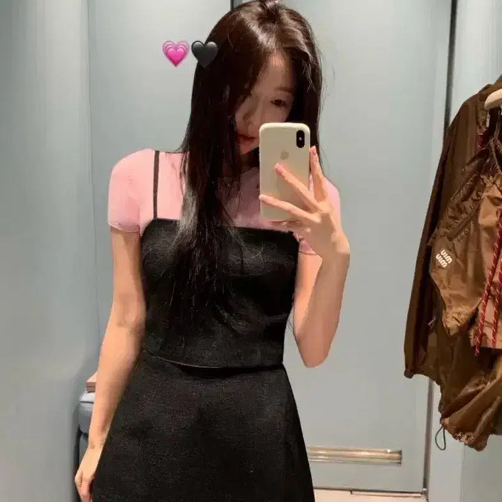 [BUNJANG] Siye Mue Tweed Set-up Black XS / 시예 뮤 트위드 블랙 셋업  XS siye mue tweed