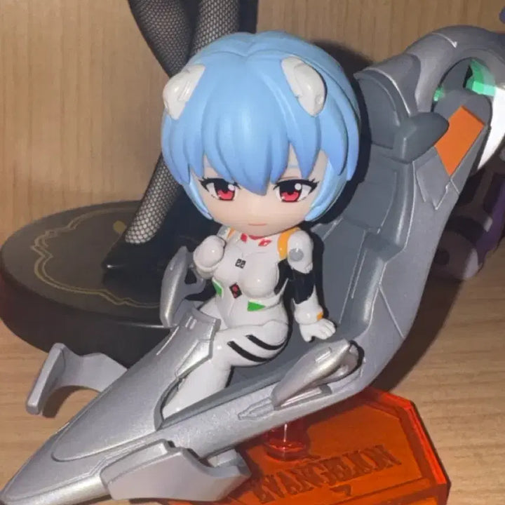 [BUNJANG] Popmart Evangelion Rei Figure / 에반게리온 팝마트 레이 피규어
