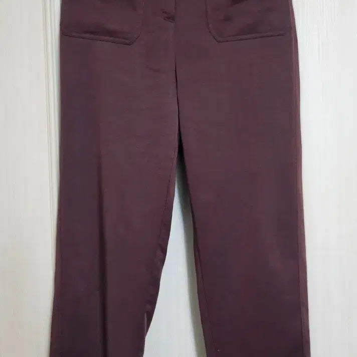 [SOLD OUT] 크레송 브라운 상의 + 와인색 바지 세트