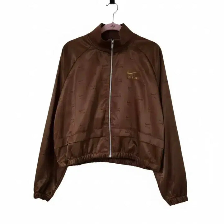 [BUNJANG] Nike Air Brown Crop Track Jacket / 나이키 에어 브라운 크롭 트랙 자켓