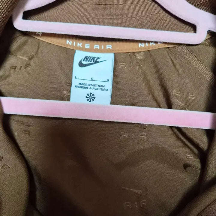 [BUNJANG] Nike Air Brown Crop Track Jacket / 나이키 에어 브라운 크롭 트랙 자켓