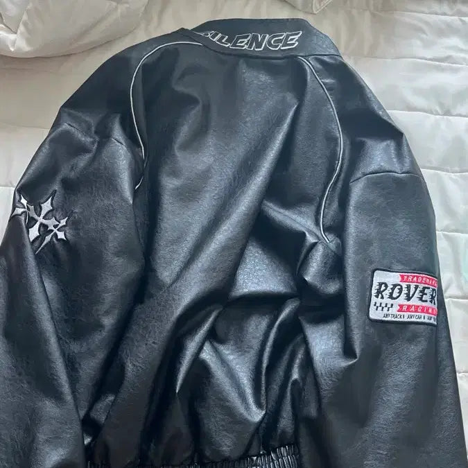 [BUNJANG] Unisex Leather Rider Jacket / 라이더자켓 (레더) 남녀공용