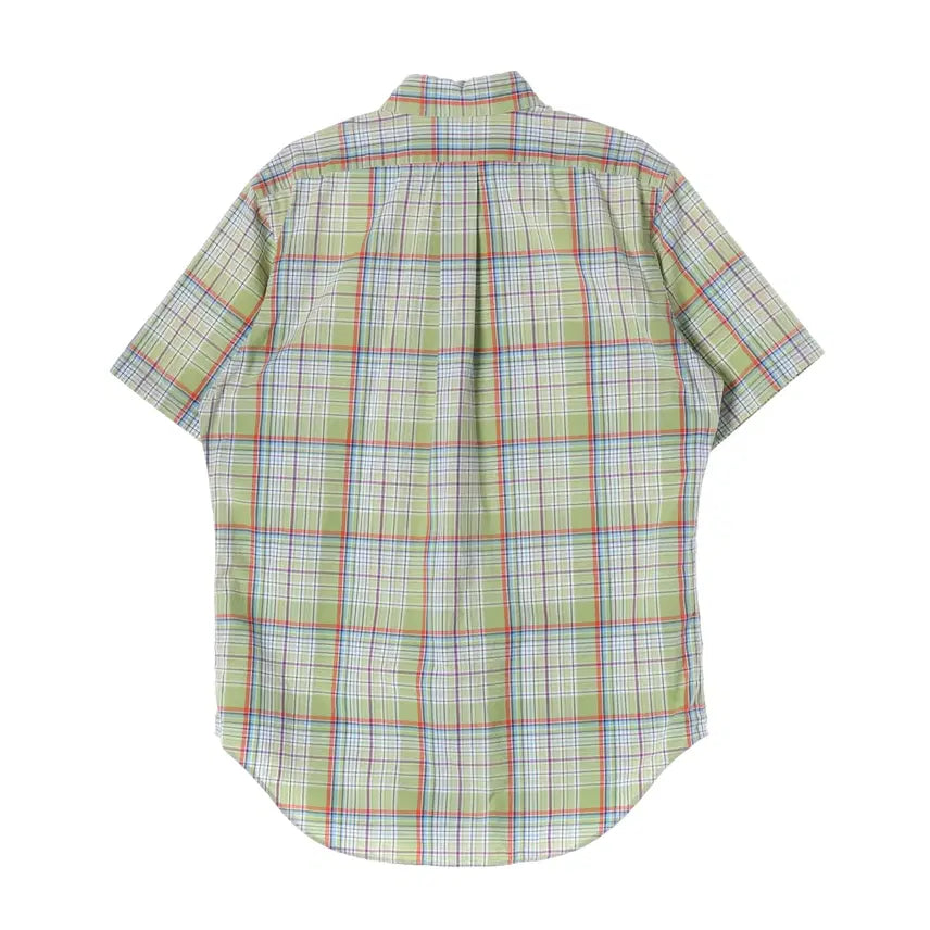 [BUNJANG] Polo Ralph Lauren Classic Fit Checkered Short Sleeve Shirt / 폴로 랄프 로렌 체크 패턴 클래식핏 반팔 셔츠