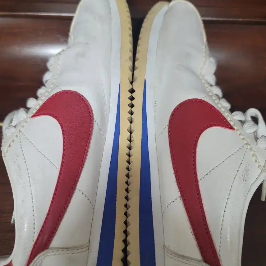 [BUNJANG] Nike Cortez Leather Red Sneakers 235 / 나이키 코르테즈 레더 레드 스니커즈 235