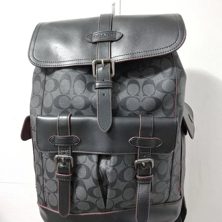 [BUNJANG] Coach Hudson Backpack Signature Pattern / 코치 허드슨 백팩