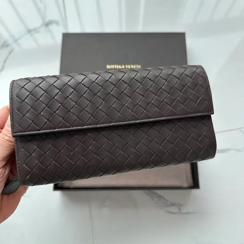 [BUNJANG] Bottega Veneta Intrecciato Long Wallet / 보테가베네타 인트레치아토 장지갑