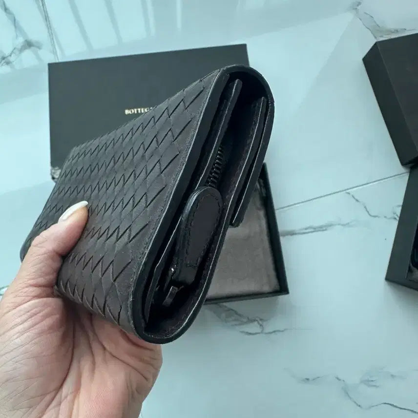 [BUNJANG] Bottega Veneta Intrecciato Long Wallet / 보테가베네타 인트레치아토 장지갑