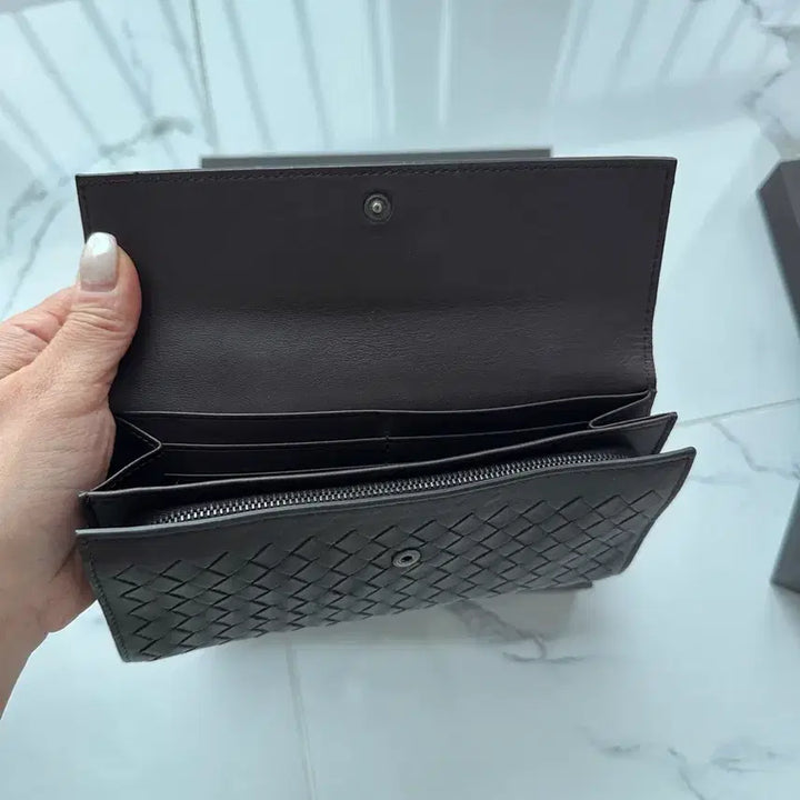 [BUNJANG] Bottega Veneta Intrecciato Long Wallet / 보테가베네타 인트레치아토 장지갑