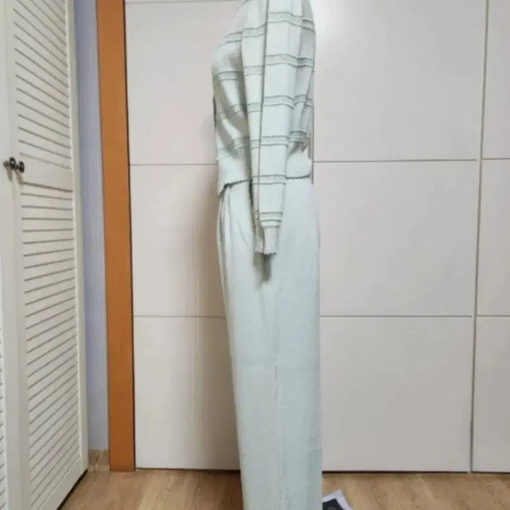 [BUNJANG] St. John Two-Piece Cardigan Pants Set / st john 센존 투피스 가디건 바지