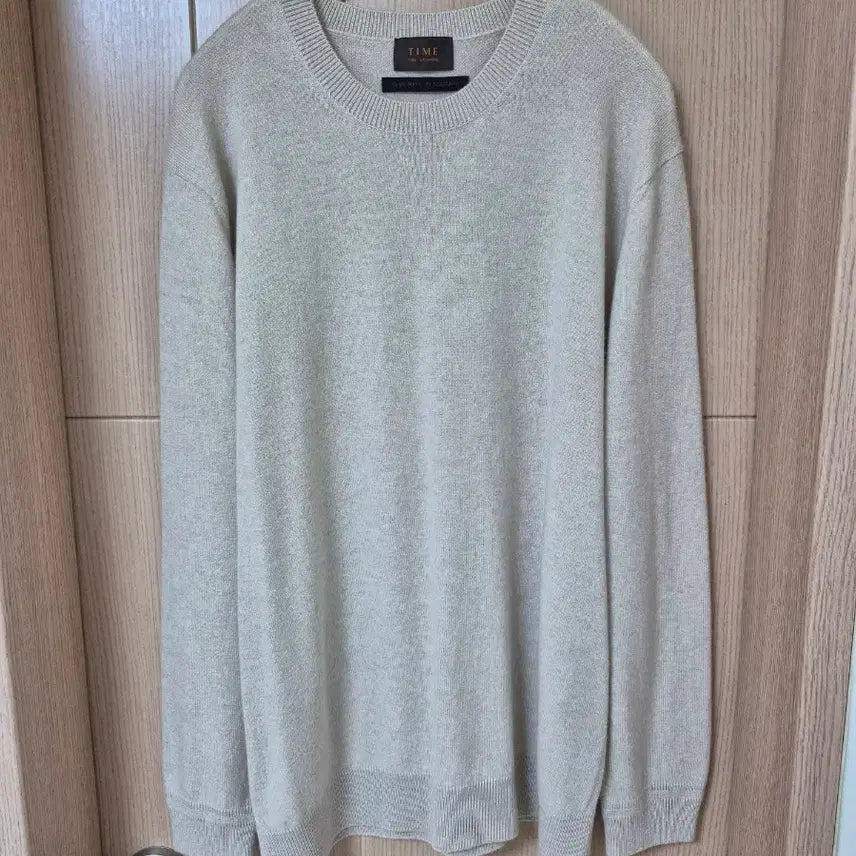 [SOLD OUT] [110]타임옴므 21fw 캐시미어 니트 탑 오트밀