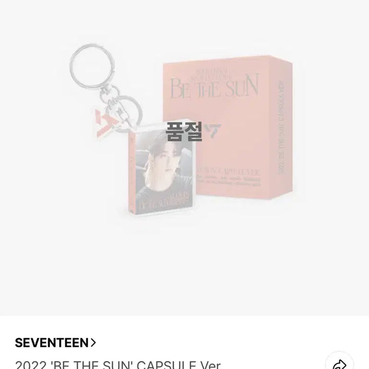 [BUNJANG] Seventeen Dino Vernon Recap Keyring / 세븐틴 디노 버논 리캡 원가양도