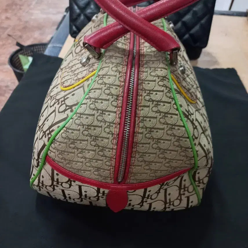 [BUNJANG] Dior Oblique Jacquard Boston Bag / 디올 오블리크 쟈가드 보스턴백정품