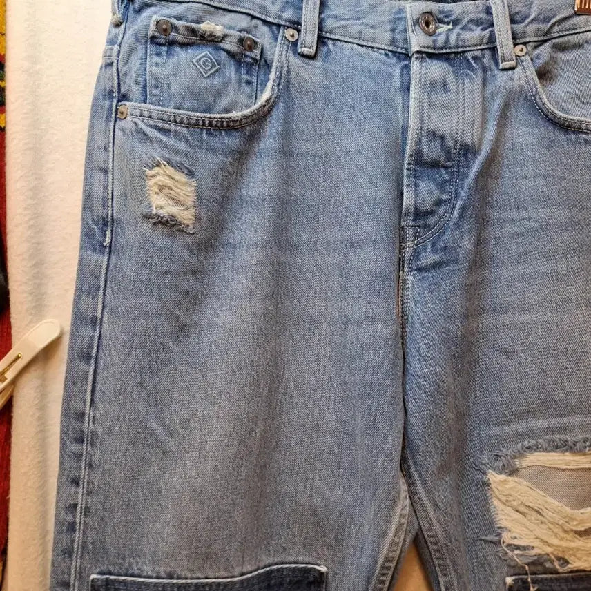 [SOLD OUT] GANT 갭 데님 패치 워크 팬츠