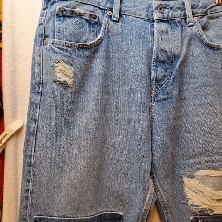 [SOLD OUT] GANT 갭 데님 패치 워크 팬츠