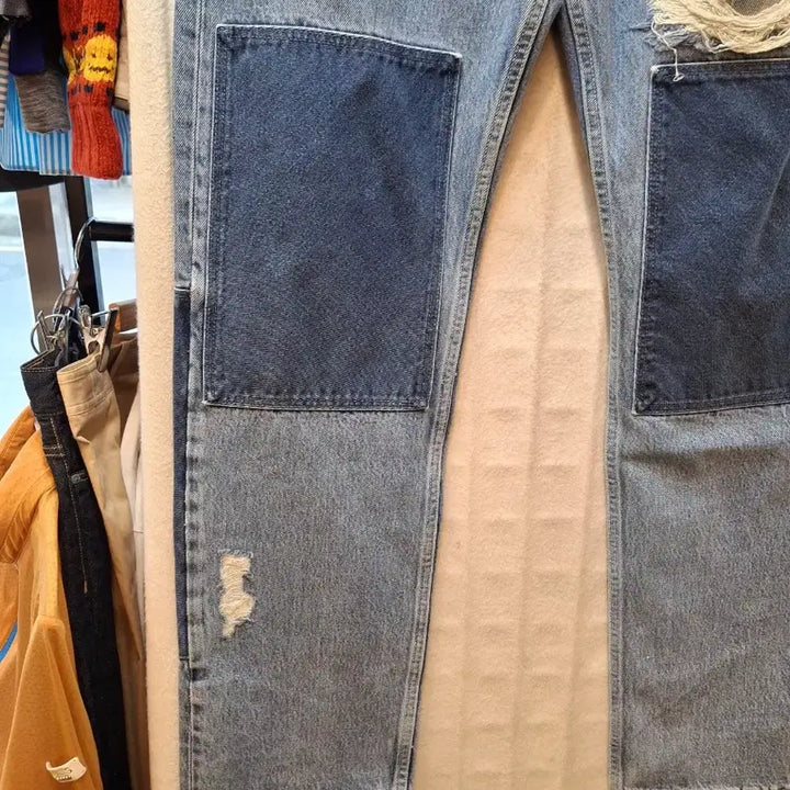 [SOLD OUT] GANT 갭 데님 패치 워크 팬츠