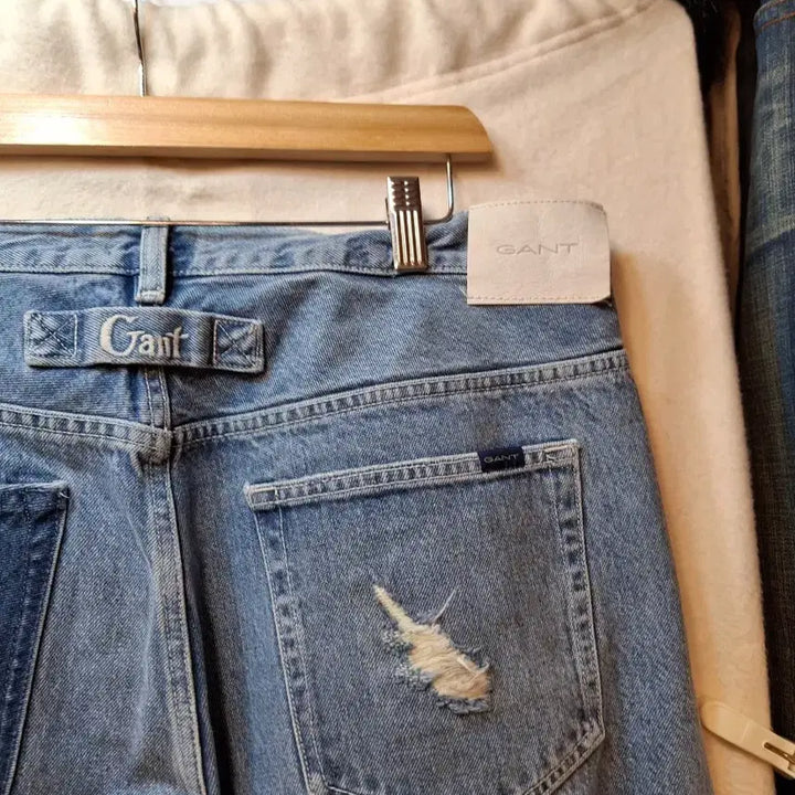 [SOLD OUT] GANT 갭 데님 패치 워크 팬츠