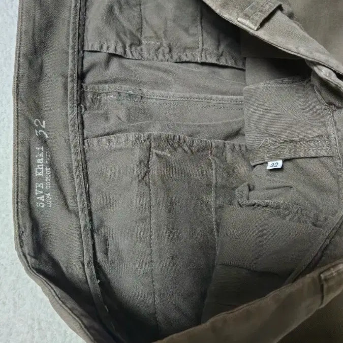 [BUNJANG] Save Khaki United Chino Pants Khaki Size 32 / 30만원대 고가(32~33)세이브카키 유나이티드 카키색치노팬츠