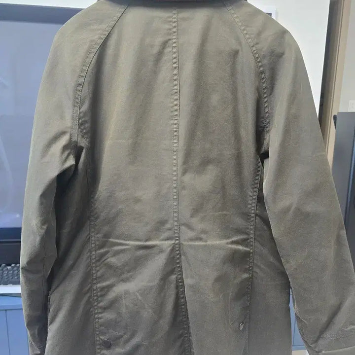 [BUNJANG] Barbour Olive Waxed Jacket / 바버 왁스 자켓 올리브