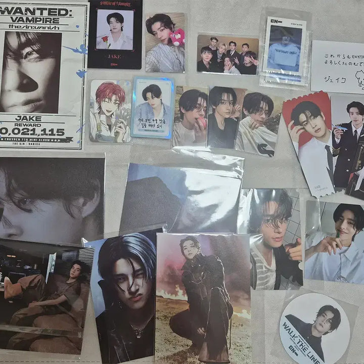 [SOLD OUT] 엔하이픈 ENHYPEN JAKE 심재윤 굿즈+포카세트