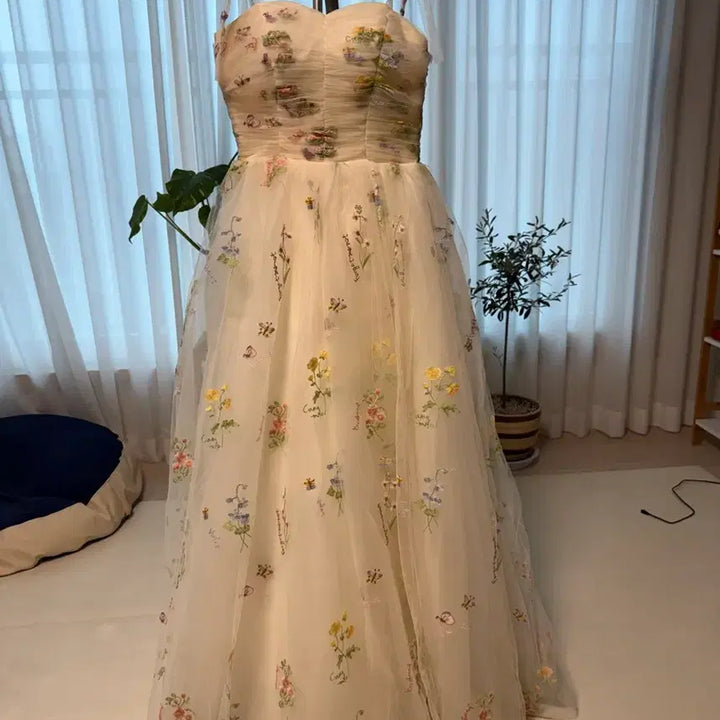 [SOLD OUT] 모반디 플라워셀프웨딩드레스 S