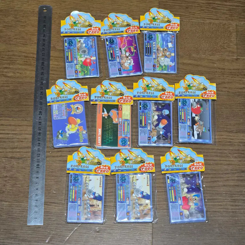 [BUNJANG] Fortress 2 Vintage Retro Game Trading Card Pack Bundle Set / 포트리스2 빈티지 레트로 게임 고전문구 트레이딩 카드 팩 세트 일괄