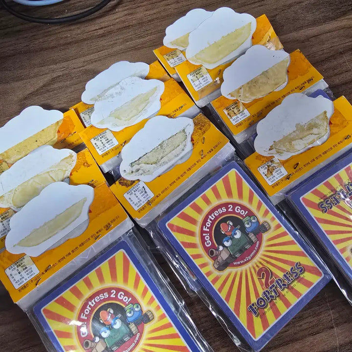 [BUNJANG] Fortress 2 Vintage Retro Game Trading Card Pack Bundle Set / 포트리스2 빈티지 레트로 게임 고전문구 트레이딩 카드 팩 세트 일괄