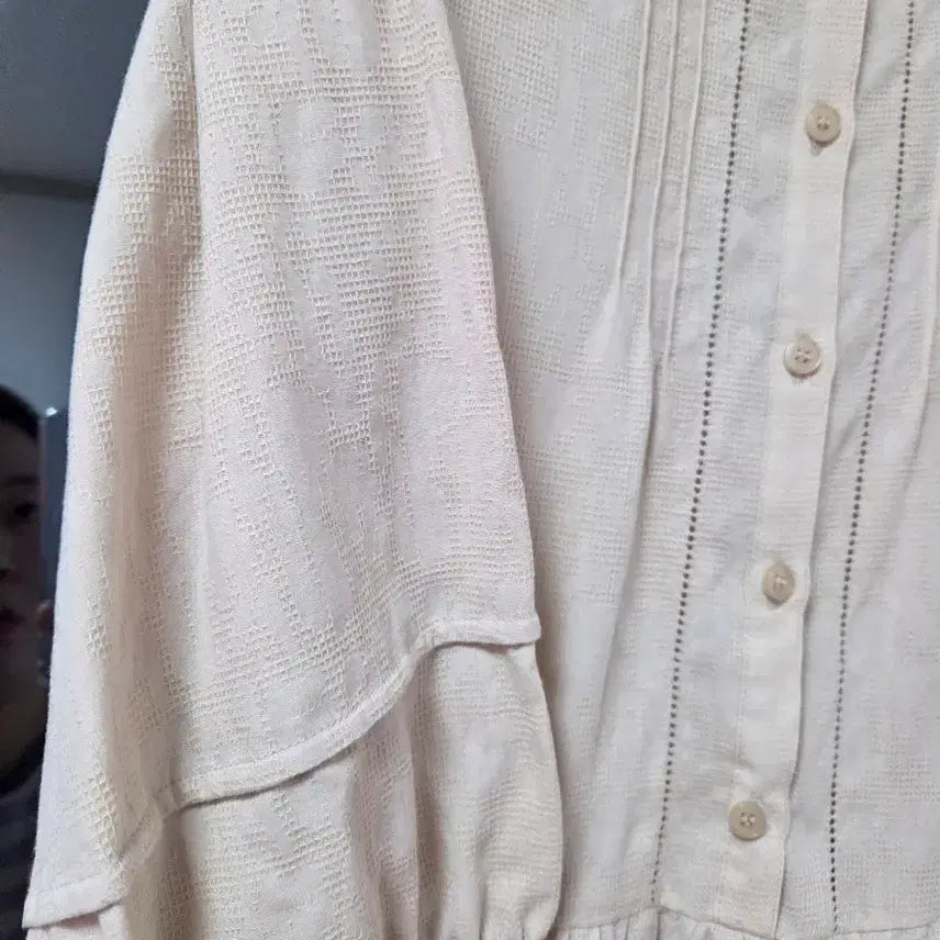 [BUNJANG] Thursday Island Linen Blend Long Dress Beige M / 써스데이아일랜드 원피스 m