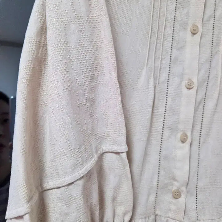[BUNJANG] Thursday Island Linen Blend Long Dress Beige M / 써스데이아일랜드 원피스 m