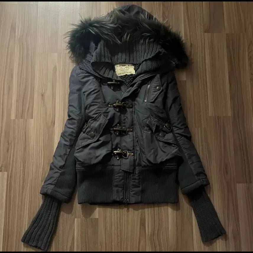 [BUNJANG] 00s Sly fur jacket 빈티지 퍼 후드 자켓 / 00s Sly fur jacket 빈티지 퍼 후드 자켓