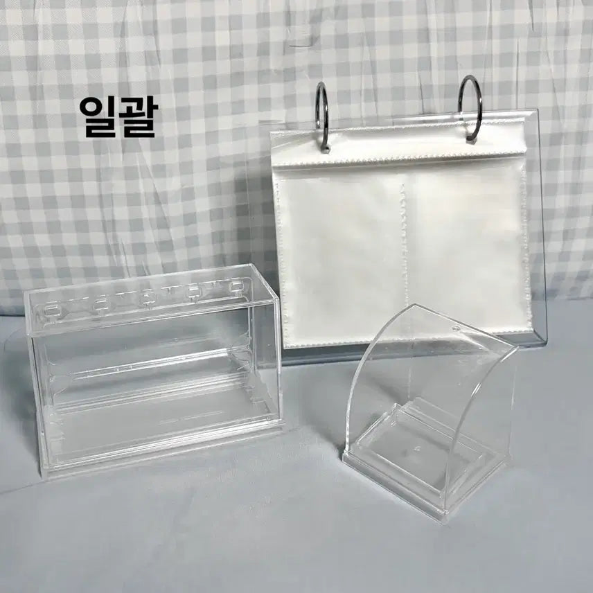 [BUNJANG] Photocard Collection Display Album Calendar Gacha Figure Display Case / 포토카드 전시 콜북 달력 가챠 메지루시 보관함 소품함 피규어 전시함