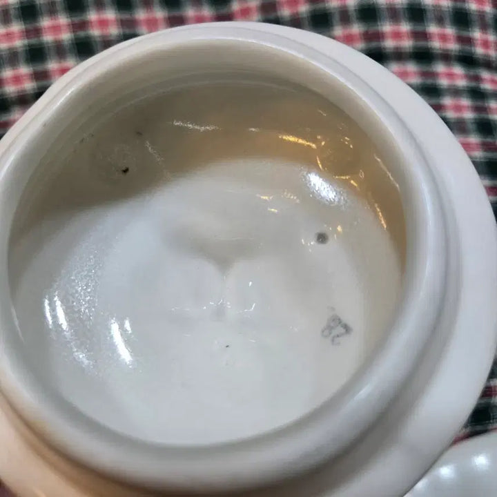 [BUNJANG] Metlox Poppytrail Sculptured Daisy Sugar Bowl / 미국 빈티지 멧락스 데이지 슈가볼 그릇