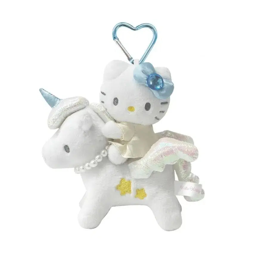 [BUNJANG] Hello Kitty Fantasy Pegasus Unicorn Mascot Keyring / 헬로키티 판타지 페가수스 유니콘 키티 마스코트 키링