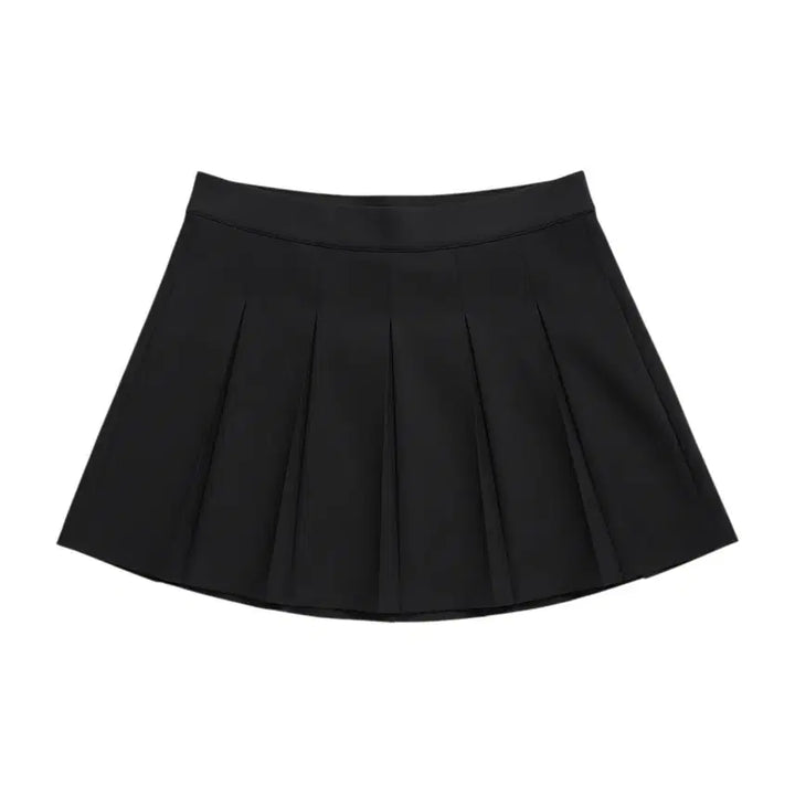 [BUNJANG] TOPTEN Balance Black Tennis Skirt BK / 여성M / 탑텐 밸런스 블랙 테니스 스커트BK 26-112