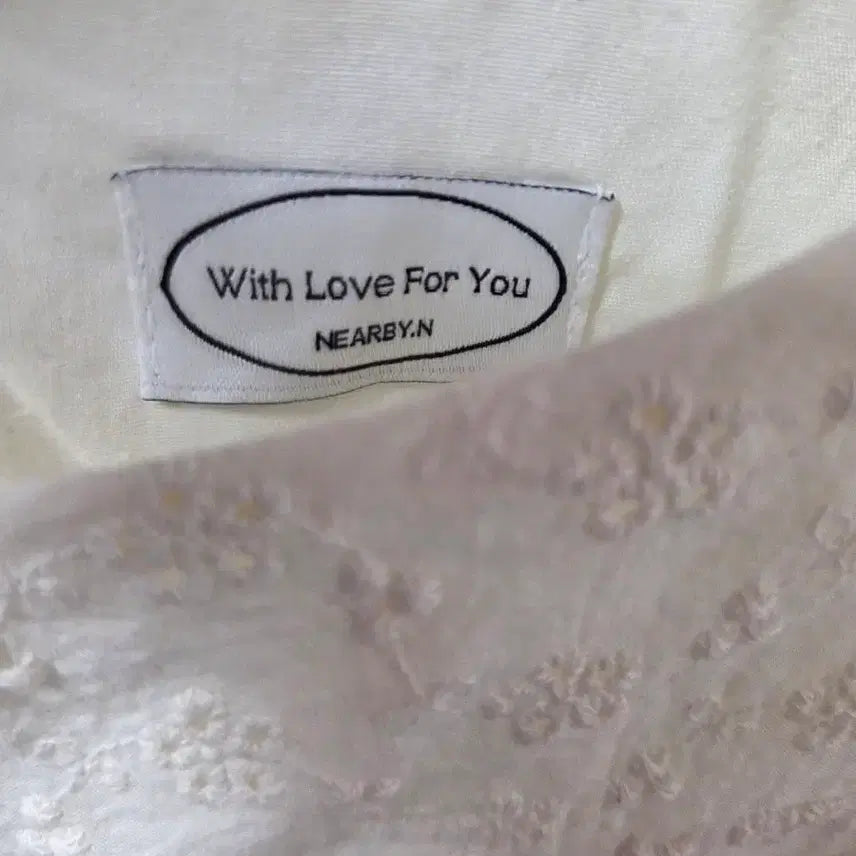 [BUNJANG] Ivory Punching Short Sleeve Long Dress / 아이보리 펀칭 반팔 롱 원피스