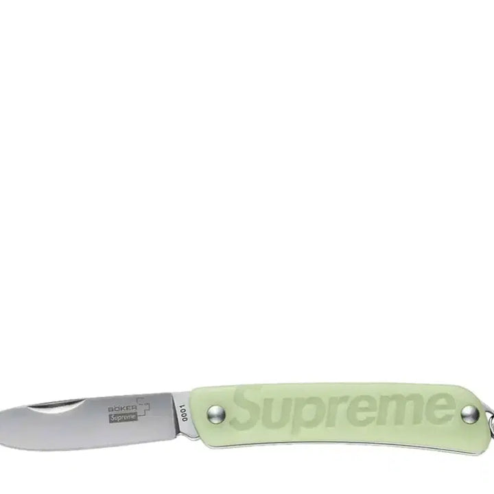 [BUNJANG] Supreme Boker Keychain Knife Glow-in-the-Dark 22FW / 슈프림 보커 키체인 나이프 글로우 인 더 다크 - 22FW