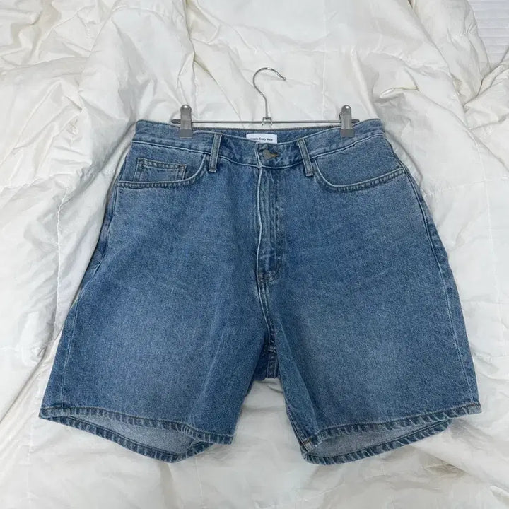 [BUNJANG] Steady, Everywhere Regular Denim Shorts (Medium Blue) Size 3 / 스테디에브리웨어 레귤러 데님 쇼츠 (미디엄 블루) 3사이즈 판매합니다