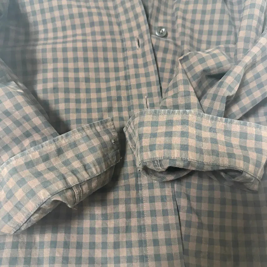 [BUNJANG] MHL Margaret Howell Cotton Gingham Check Shirt / MHL 마가레 하웰 코튼 셔츠(사이즈 2)
