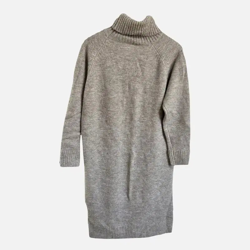 [BUNJANG] Light Gray Knit Dress / 라이트 그레이 여자 니트 원피스 FREE M7128
