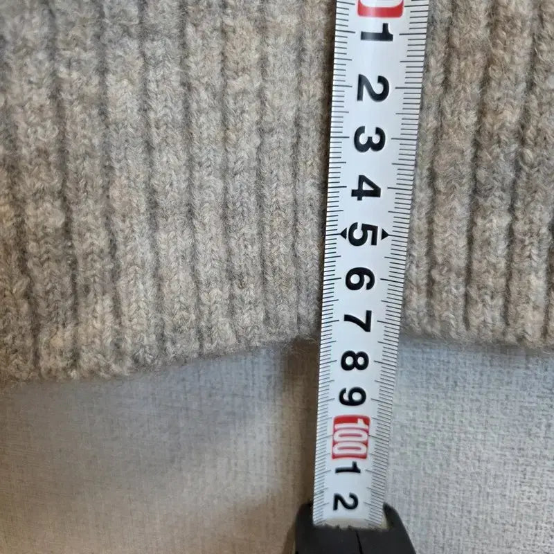 [BUNJANG] Light Gray Knit Dress / 라이트 그레이 여자 니트 원피스 FREE M7128